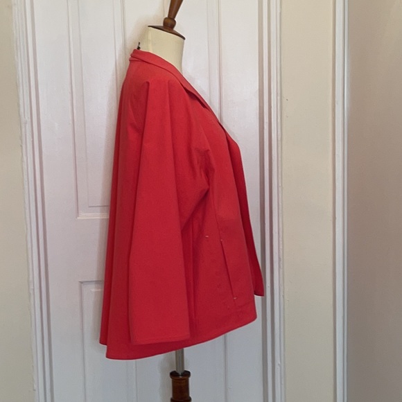 Lafayette 148 open oversized blazer salmon - Picture 2 of 11